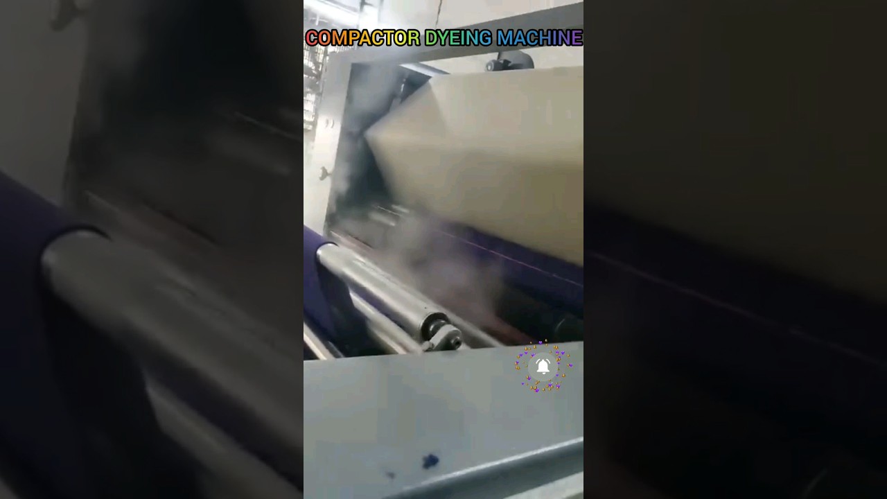 Compactor knit fabric dyeing machine 