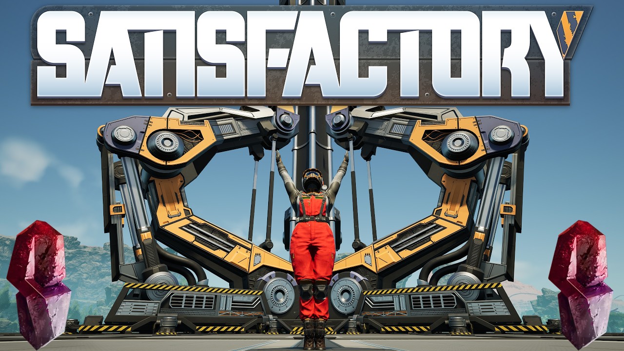 Wir schließen die erste Weltraumstufe ab und finden seltsame Dinge.//Satisfactory|Part.7