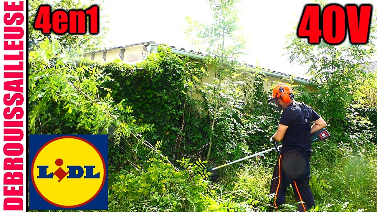 LIDL Комбинированное устройство для аккумуляторного сада PARKSIDE PGKGA 40-Li B2 40v BRUSHLESS 4EN1