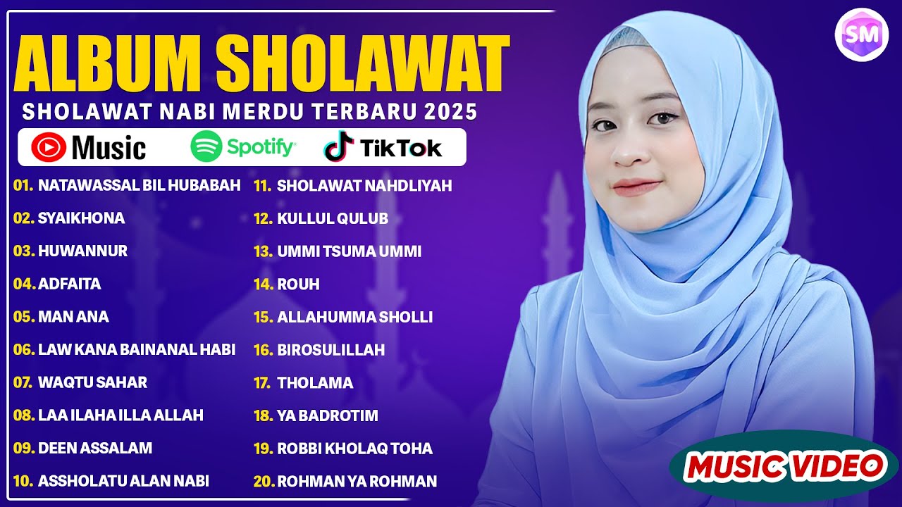 SHOLAWAT MERDU AI KHODIJAH FULL ALBUM 2025 PILIHAN TERBAIK | SHOLAWAT NABI TERBARU 2025