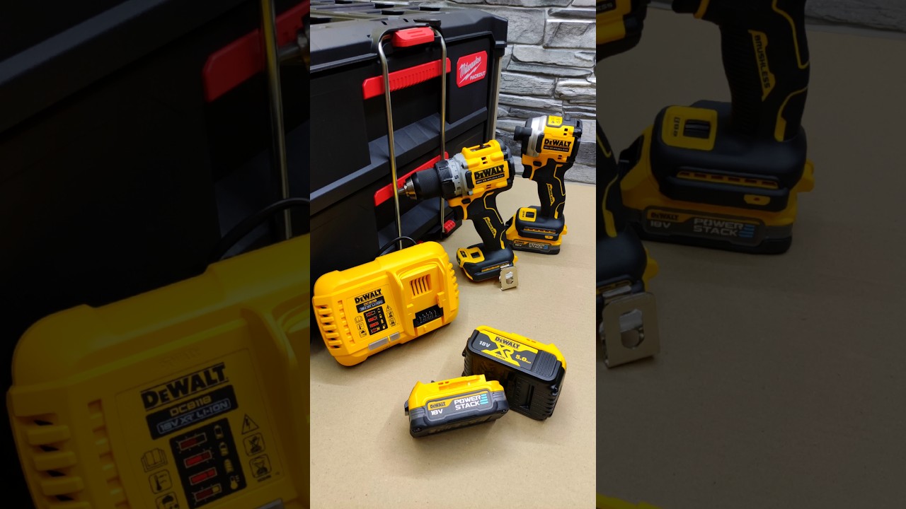 Ложемент для DeWALT DCD800 и DCF850 😎 #dewalt #milwaukee #packout