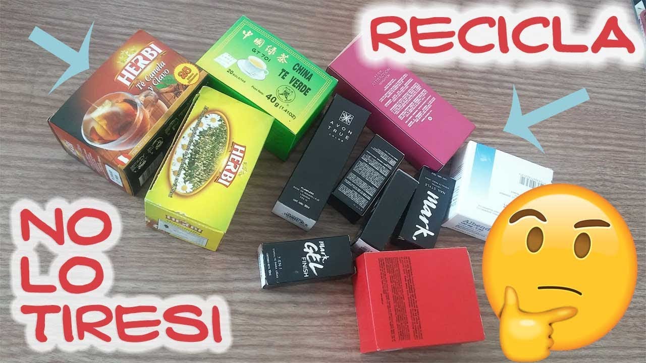 NO LO TIRES| Manualidades fàciles con CAJAS DE CARTÒN