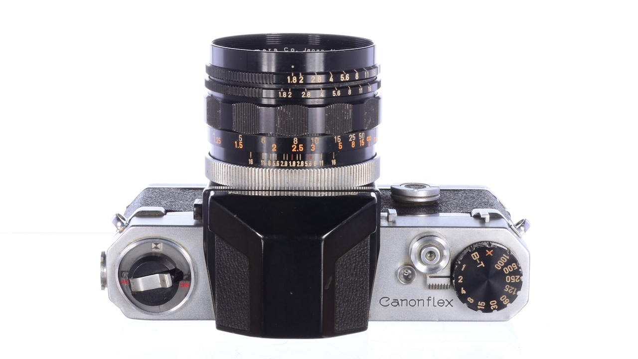 Canon's disasterous first SLR - the Canonflex