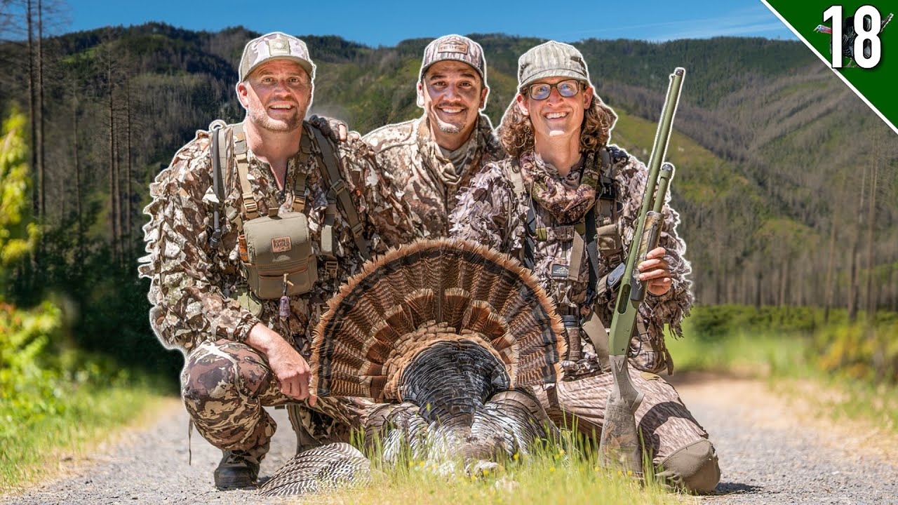 Oregon Public Land Turkey Hunting! Hanging with a Gobbler ALL MORNING!