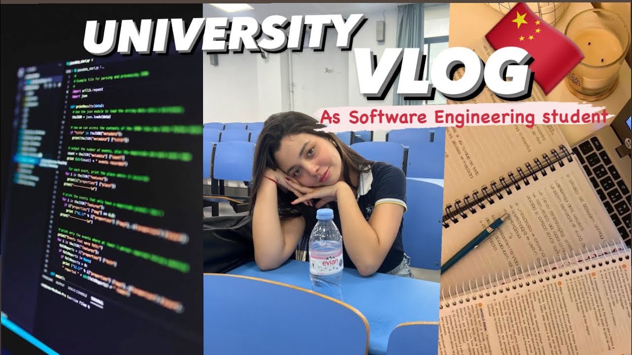 First day in my University 🏫🇨🇳 || As Software Engineering student 👩🏻‍💻🫶🏻(Vlog)