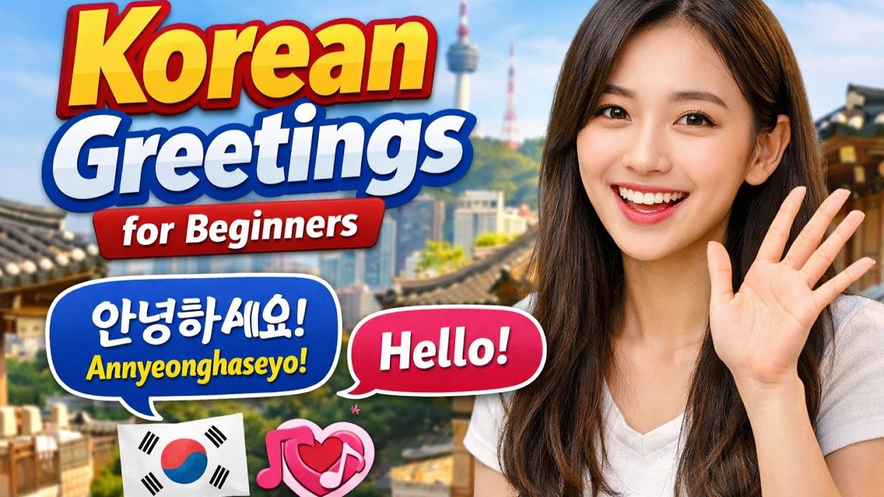 Learn Korean Greetings in 3 Minutes 🇰🇷
