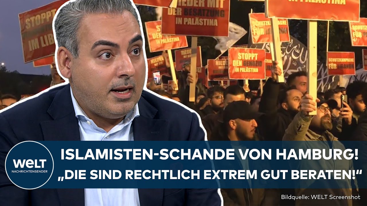 ISLAMISTEN-DEMO IN HAMBURG: Kalifat-Forderung in Deutschland! 