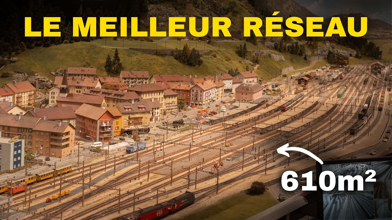 Le plus impressionnant r&eacute;seau miniature de Suisse ?