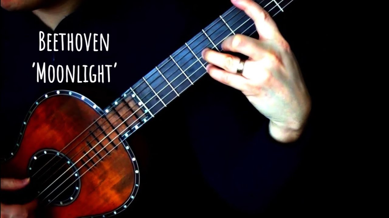 Beethoven - ‘Moonlight’ Sonata | Piano Sonata no. 14 | 19th Century Classical Guitar