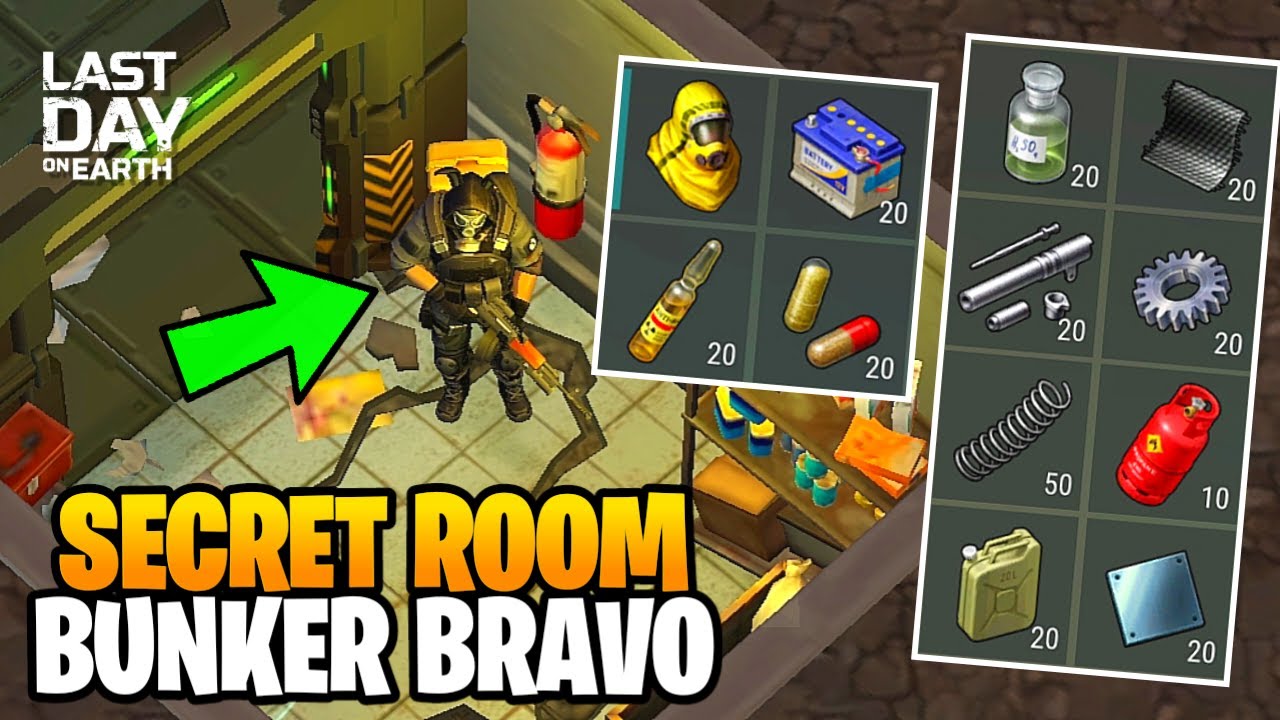 SECRET LOOT IN BUNKER BRAVO! ONLY FEW PEOPLE KNOW ABOUT IT  - Last Day on Earth: Survival