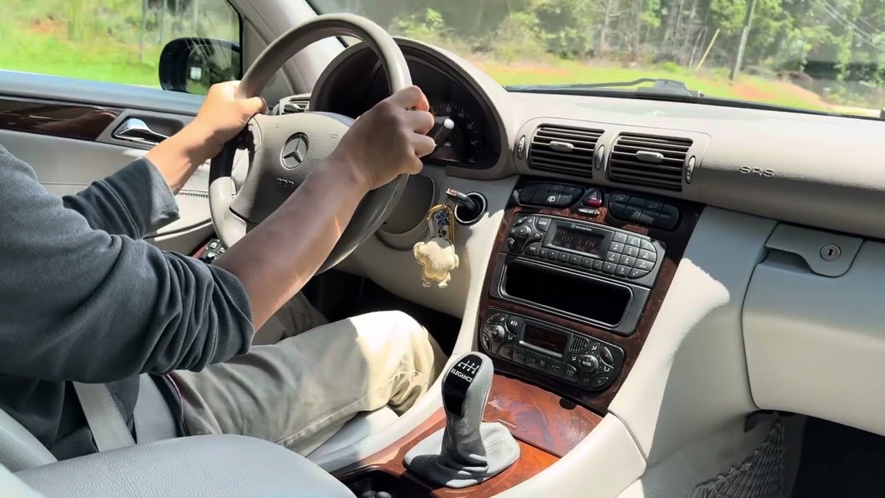 2003 Mercedes C320 Manual swapped drive.