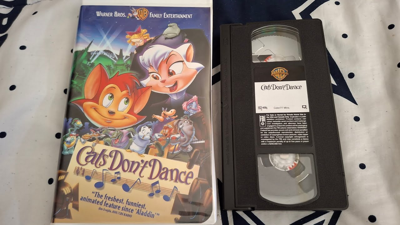 Opening To Cats Don't Dance 1997 VHS