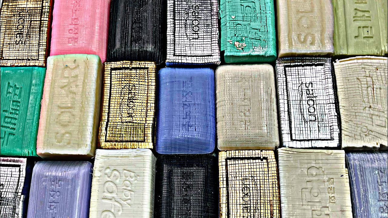 🎲ASMR soap cubes 🎲