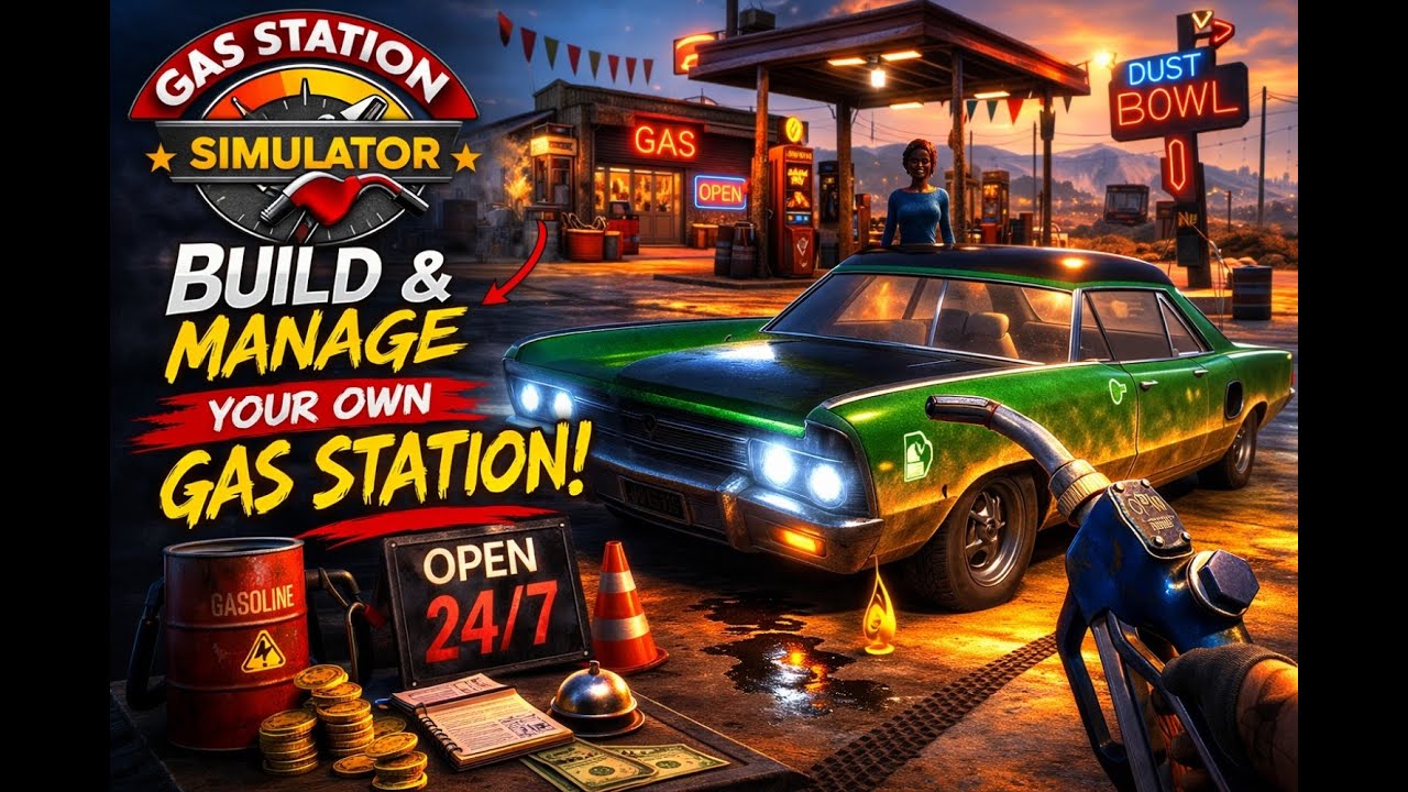 Gas Station Simulator on LOQ RTX4050