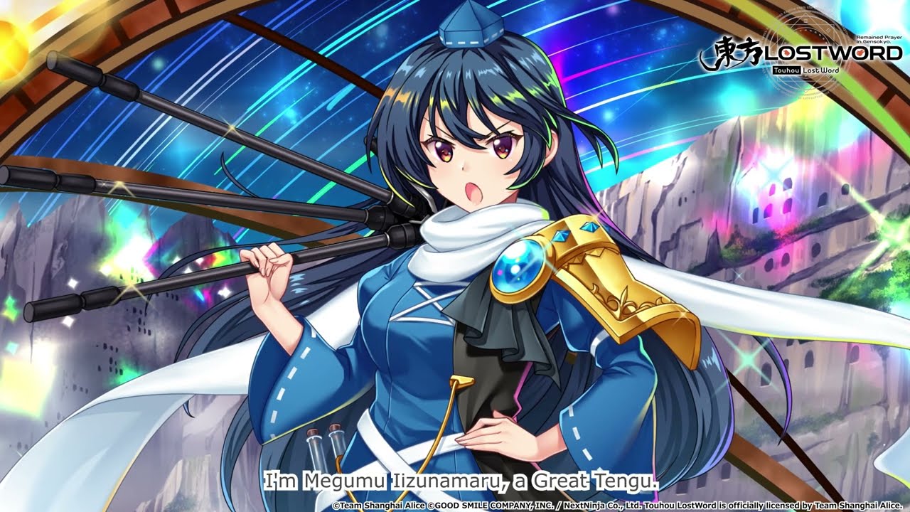 Touhou LostWord - Megumu Iizunamaru
