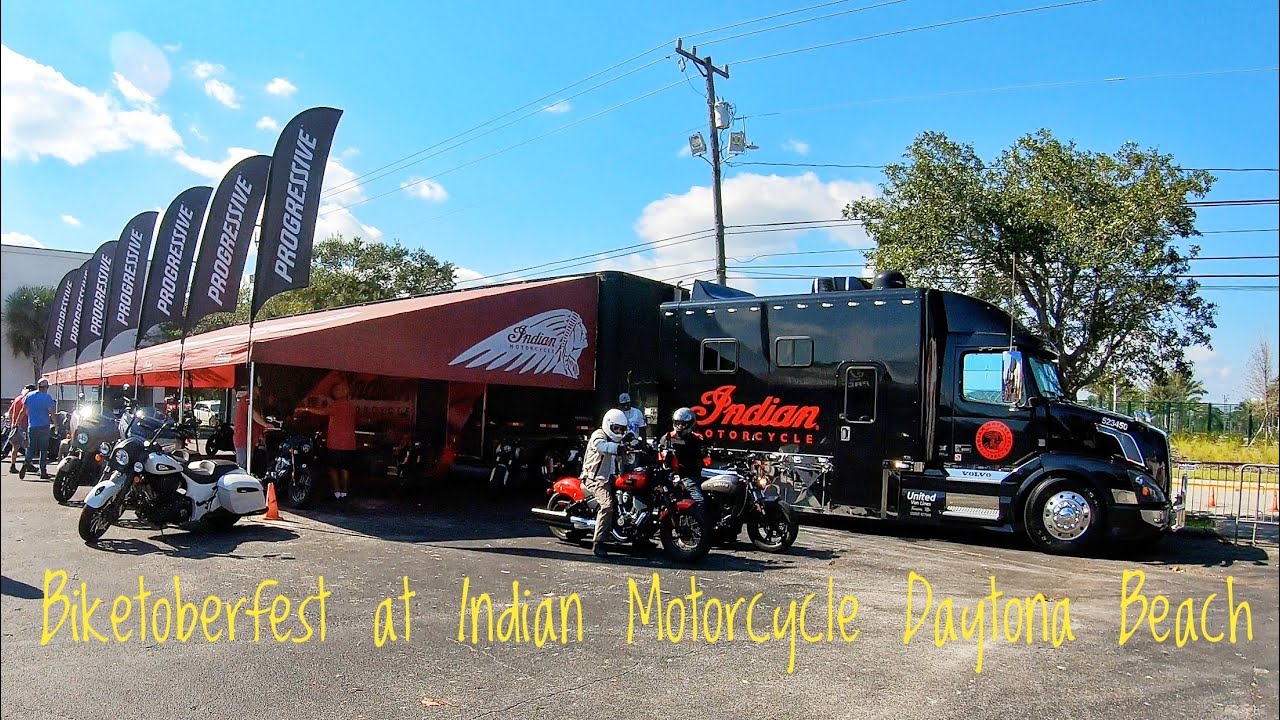 Biketoberfest at Indian Motorcycle Daytona Beach 2021. CUSTOM MOTORCYCLE SHOW