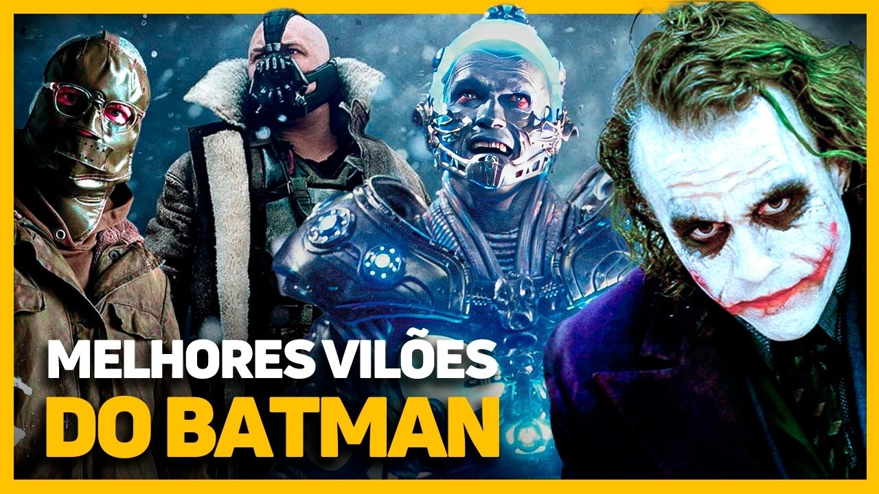 Os MAIORES VILÕES do BATMAN! -  Tierlist Omelete