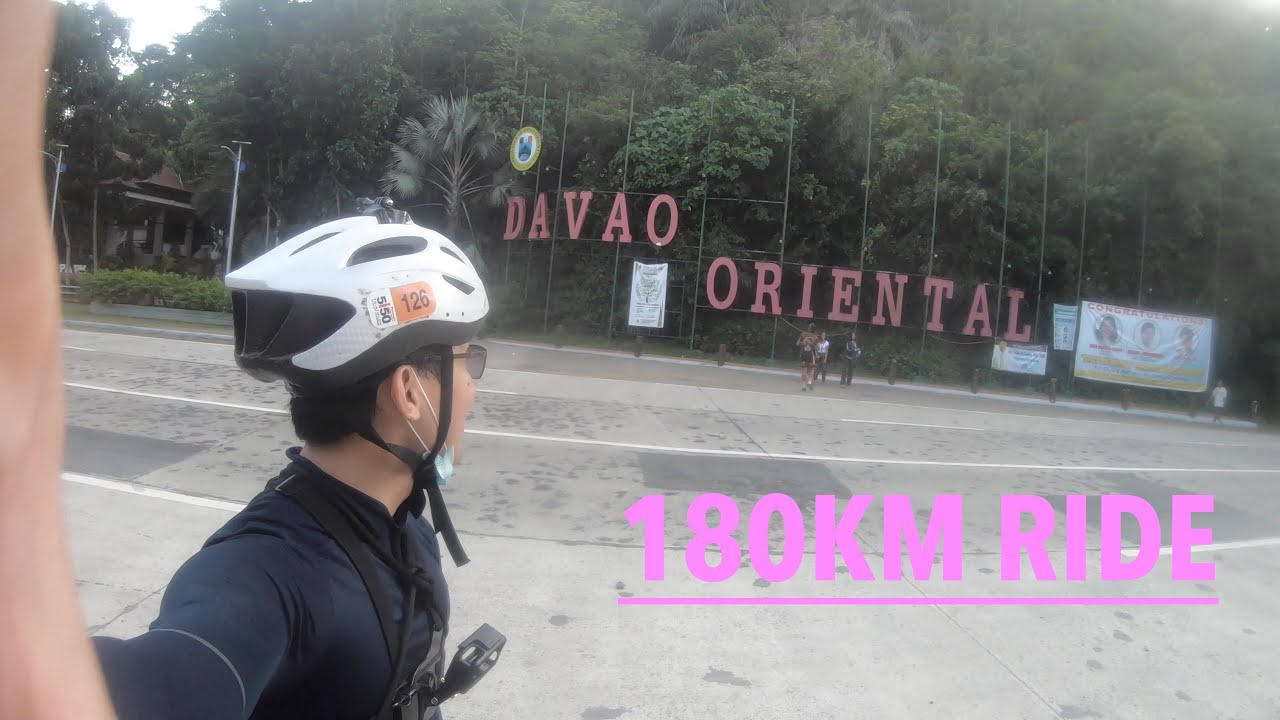 180km Bike Ride [4k]| Davao City to Davao Oriental Boundary.