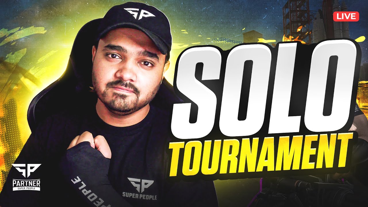 SUPER PEOPLE SOLO TPP TOURNAMENT l RANK PUSH TO TOP 500 ASIA! 🐉🔥
