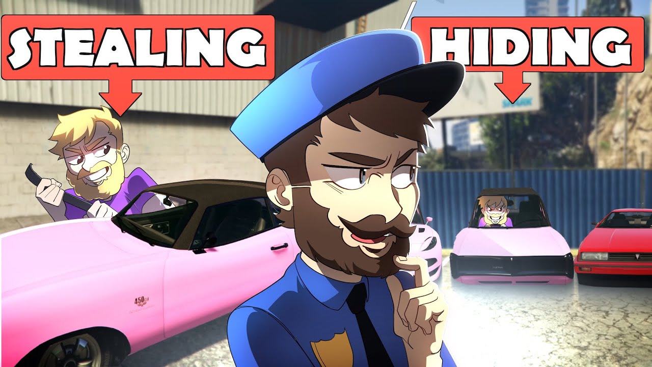 Who Can Steal The Best Hide and Seek Car In GTA5!?