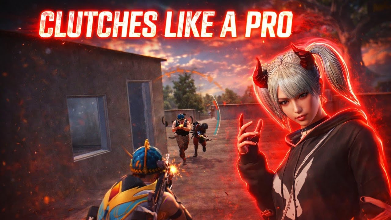 Clutches Like A Pro ☠️ | SHARRY GAMING | BGMI |