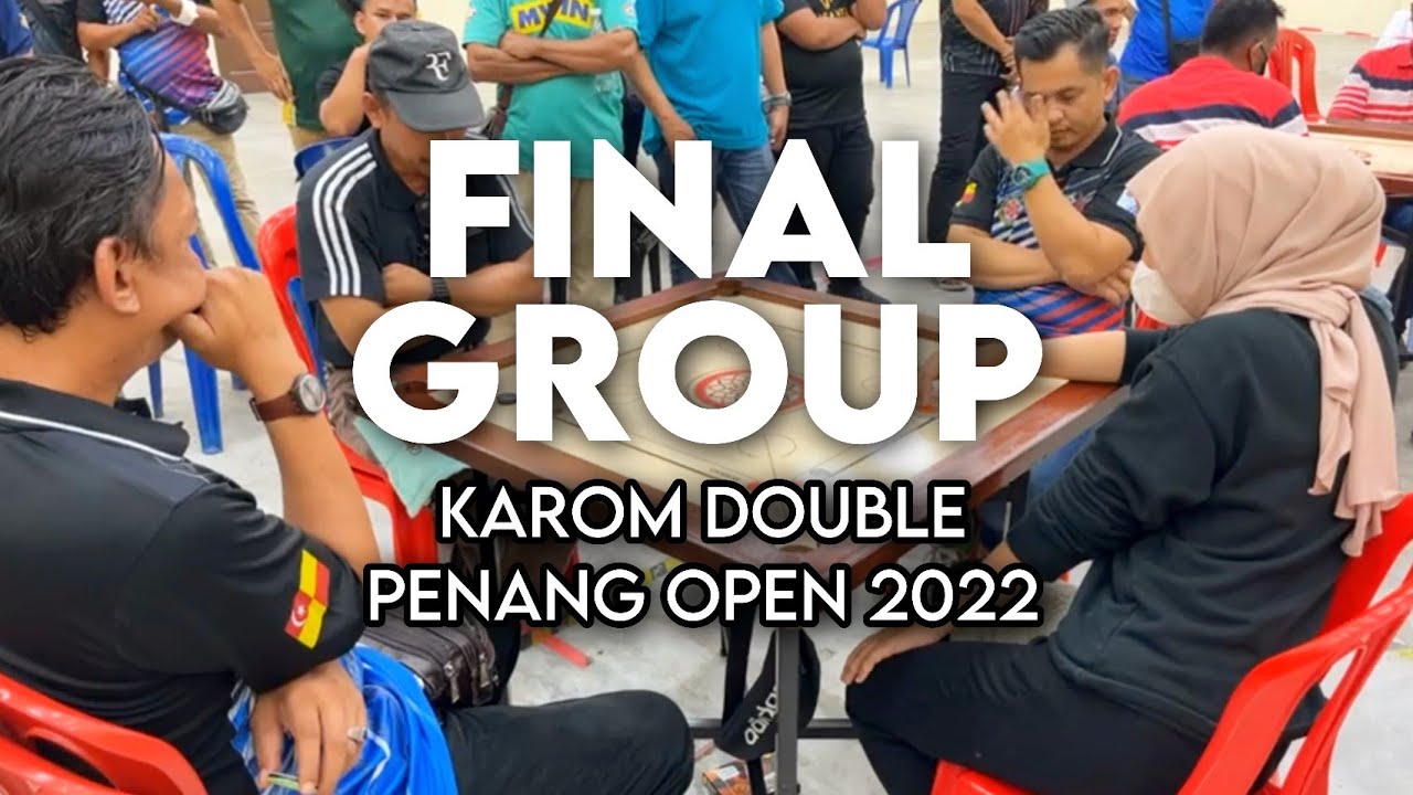 FINAL GROUP DOUBLE KEJOHANAN KAROM PENANG OPEN 2022 - SARAH/ROSALY(KELANTAN) VS WAN ARIFF/POJIE(UM)