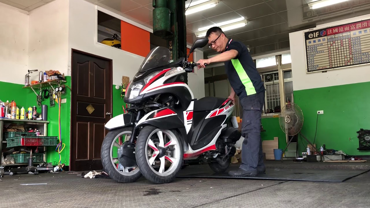 Yamaha Tricity 逆転防止装置 三輪車 不倒裝置 Yamaha Tricity does not invert the device