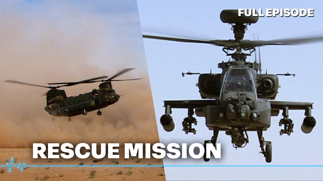 Chinook & Apache Helicopters Fly Into Warzone | Air Force Afghanistan | Full Episode