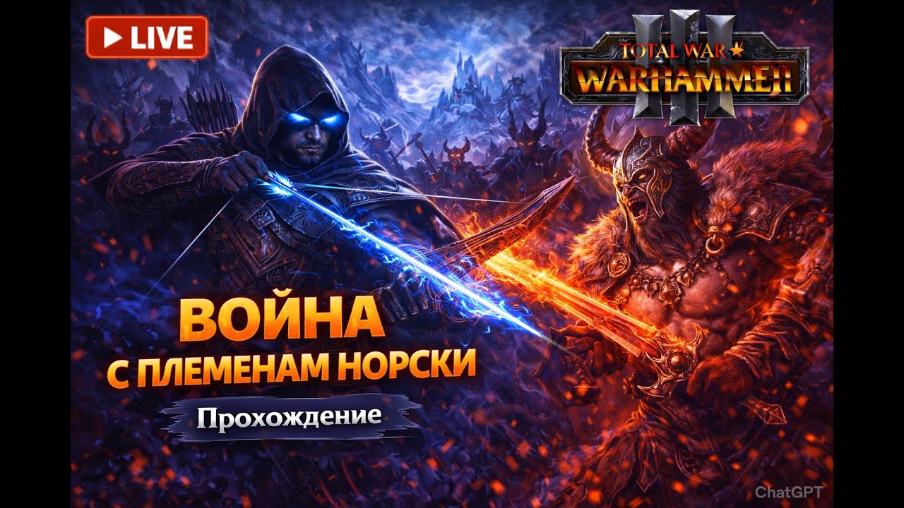 Путь Алита Анара — прохождение Total War: Warhammer III | #18 Эльфы Тени