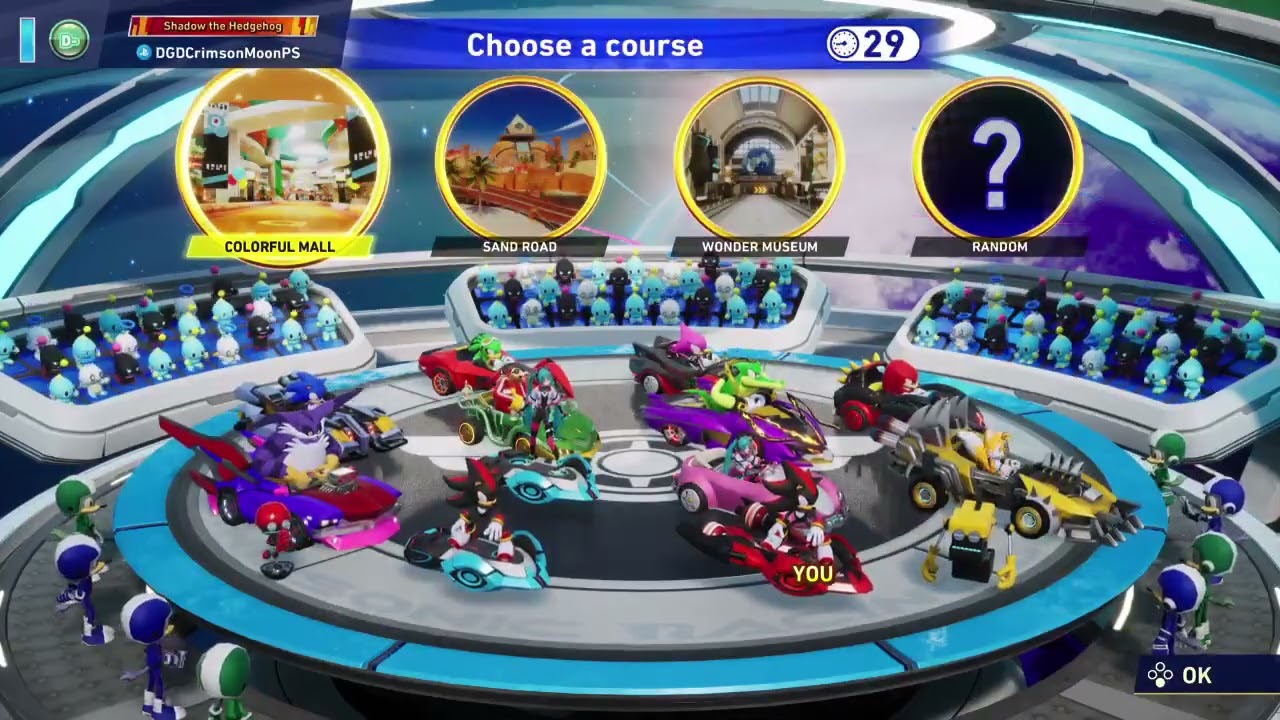 Sonic Racing CrossWorlds (PS5) 2025 Twitch Highlight - Online ranked 1 HD
