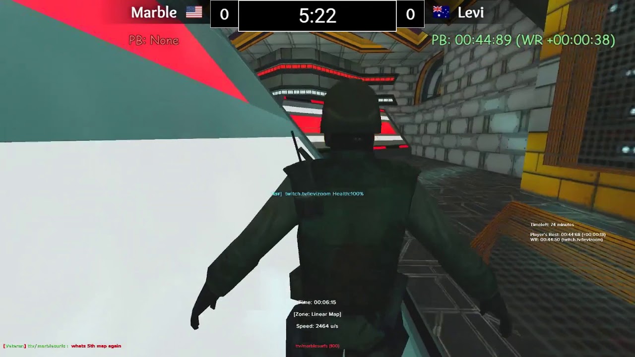 Surf's Upsidedown Grand Finals: Levi vs Marble