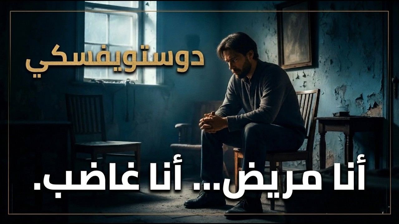 رجل القبو يكره نفسه.. #dostoevsky