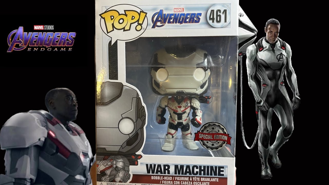 Unboxing War Machine Team Suit (James Rhodes AKA Don Cheadle) | Avengers Endgame Funko Pop 461