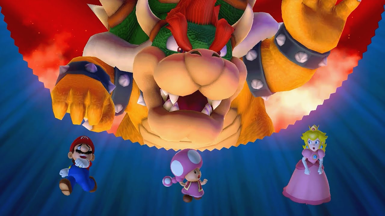 Mario Party 10 - Mario vs Luigi vs Toadette vs Peach vs Bowser - Chaos Castle