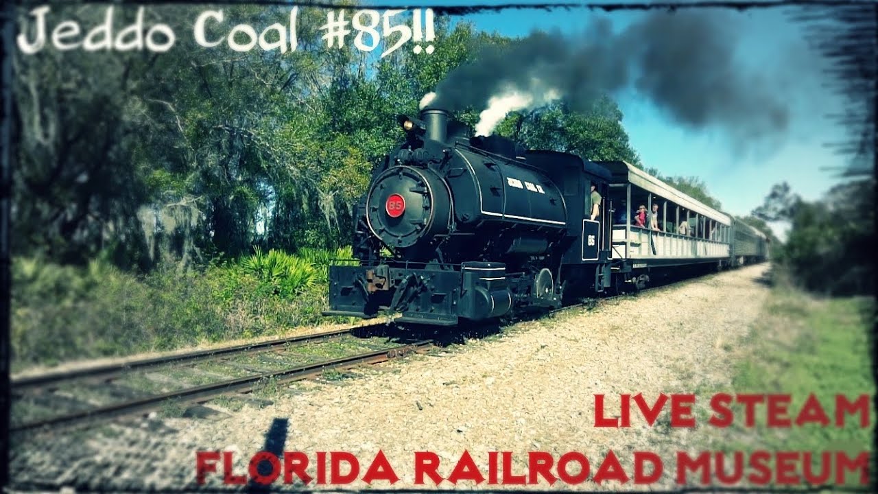 Live Steam at the Florida Railroad Museum!