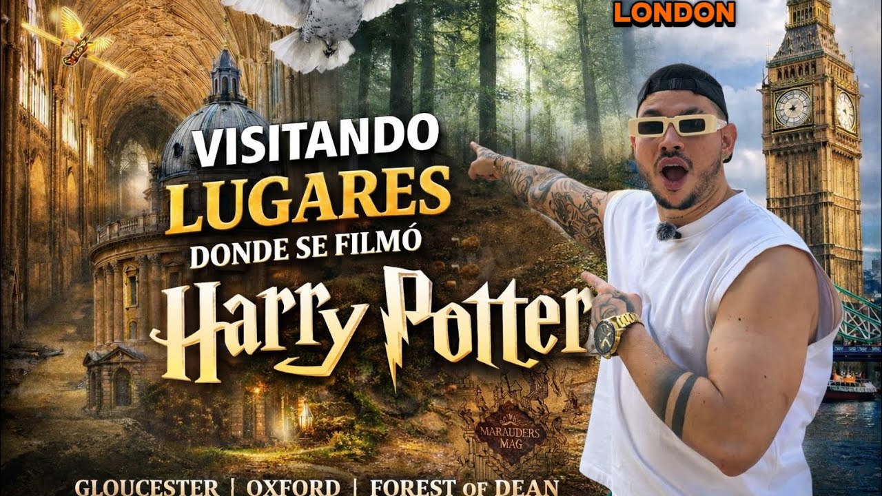 Visité 4 lugares REALES donde se filmó Harry Potter”
