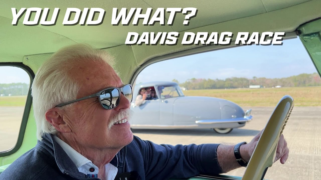 You did WHAT?  Wayne and friends have a blast with 3-wheel Davis Cars