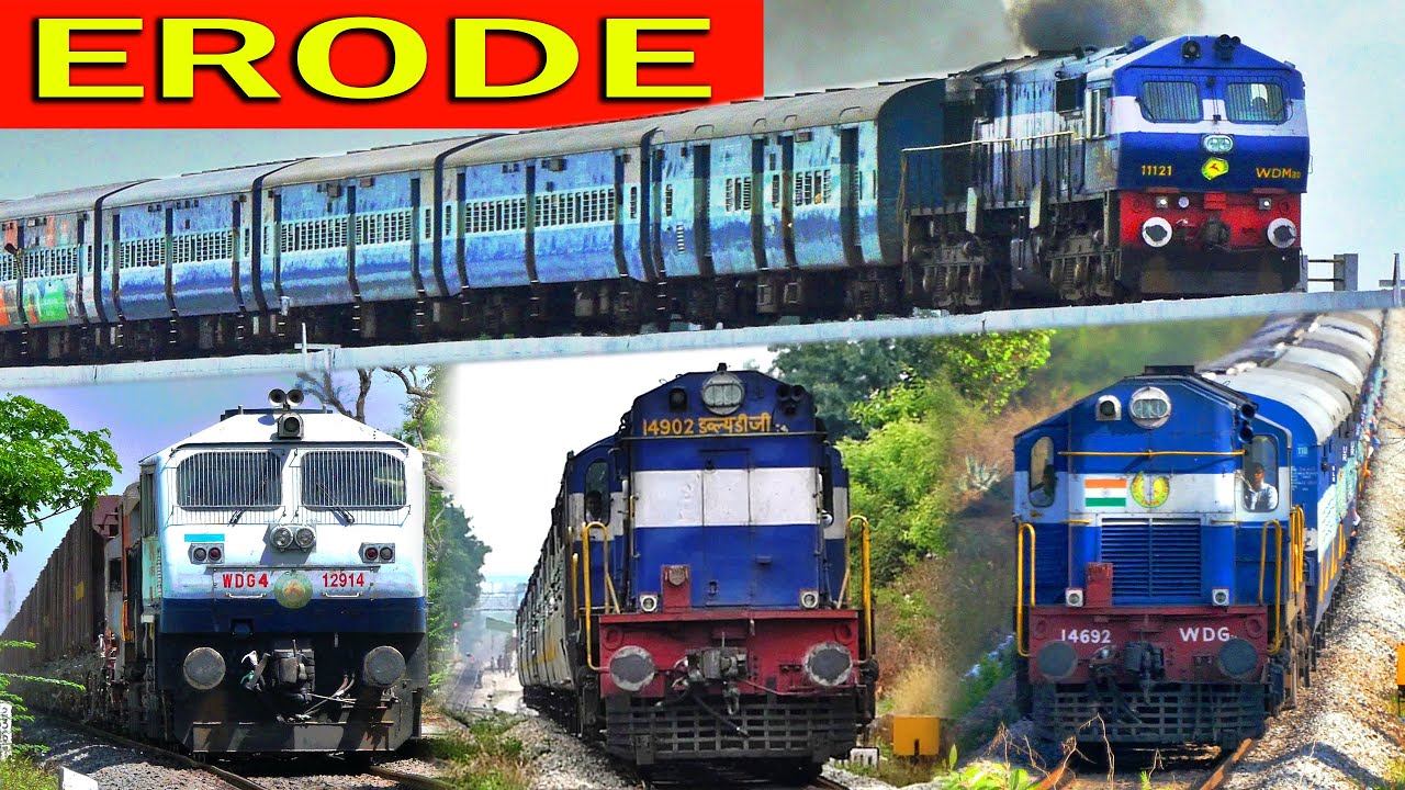 🔥Remembering ERODE, DIESEL LOCO SHED🔥 !! NO more MAIN LINE DIESEL Links for the shed 😭 😭