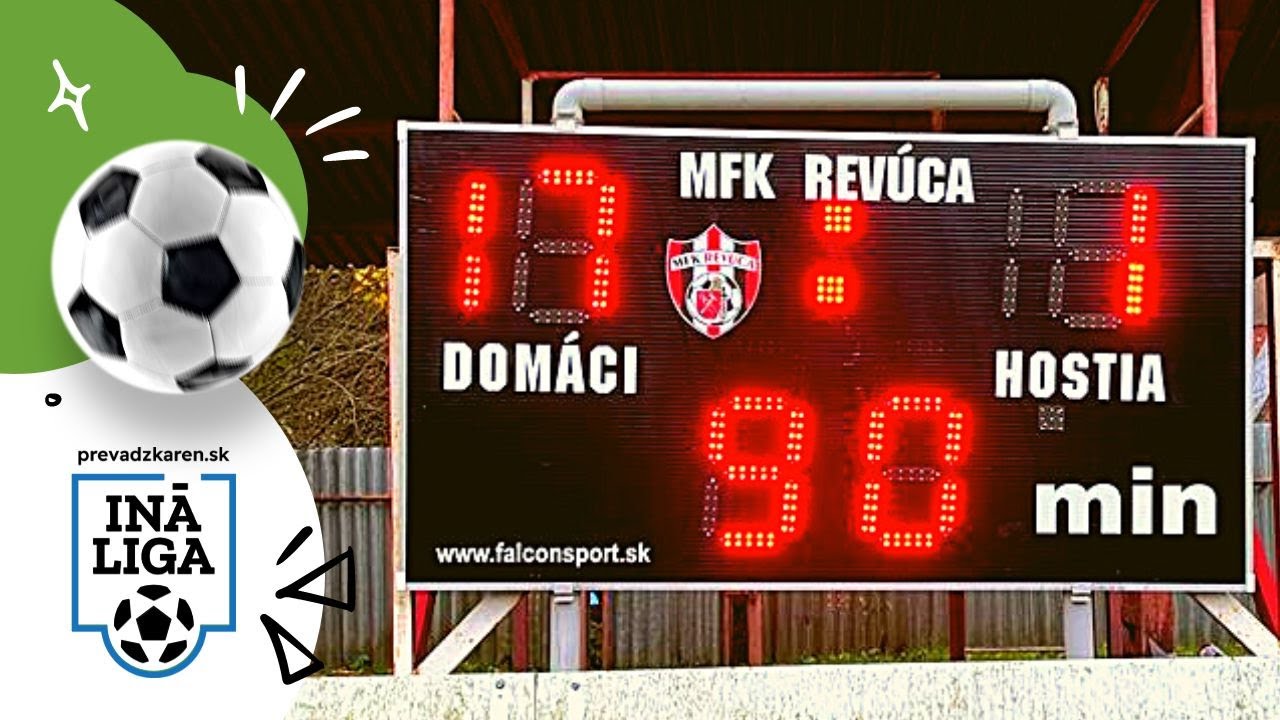Revúca 🆚 Bušince │ @InaLiga