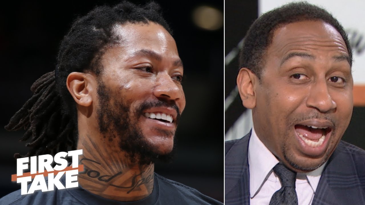 Stephen A.: Derrick Rose is a perfect fit for the Lakers | First Take