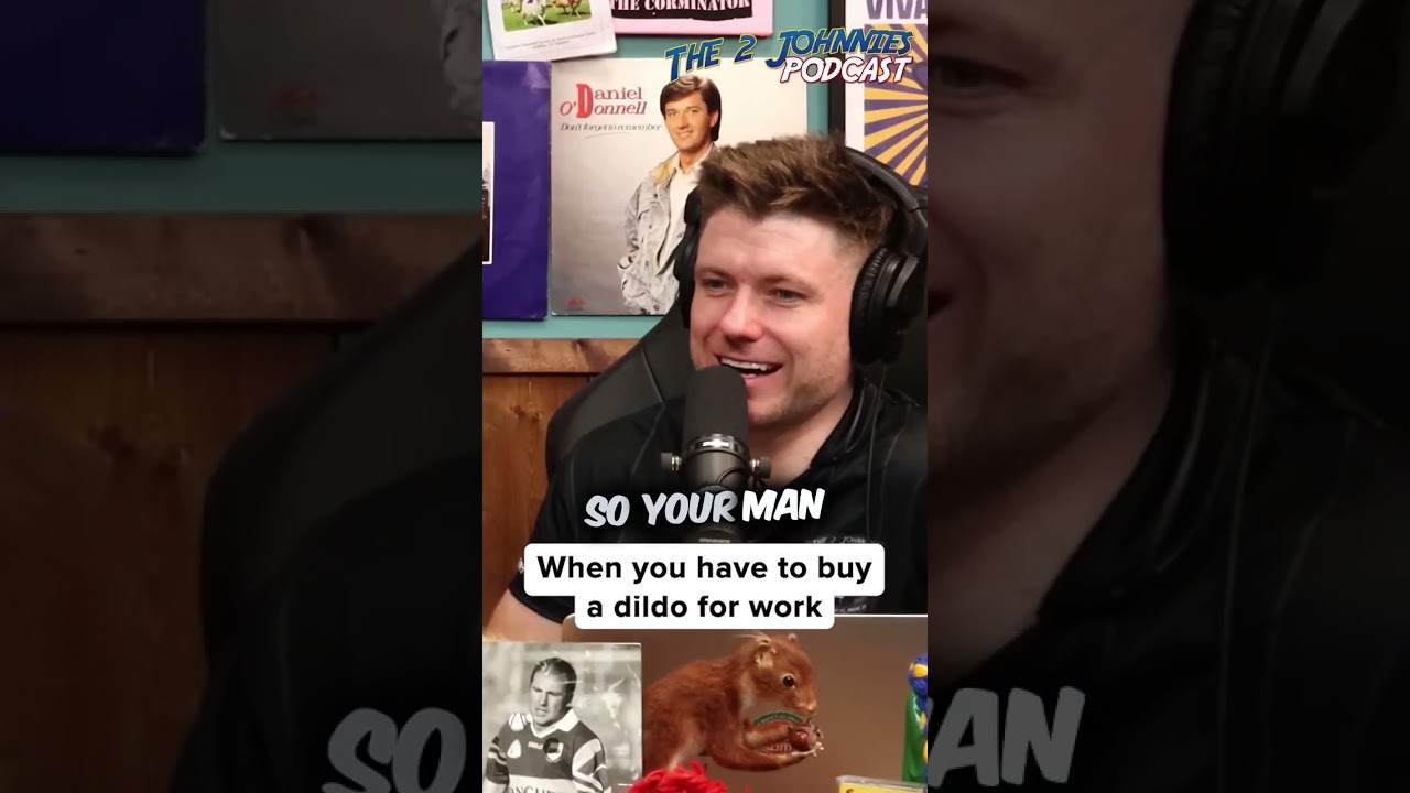 When you have to buy a dildo for work...