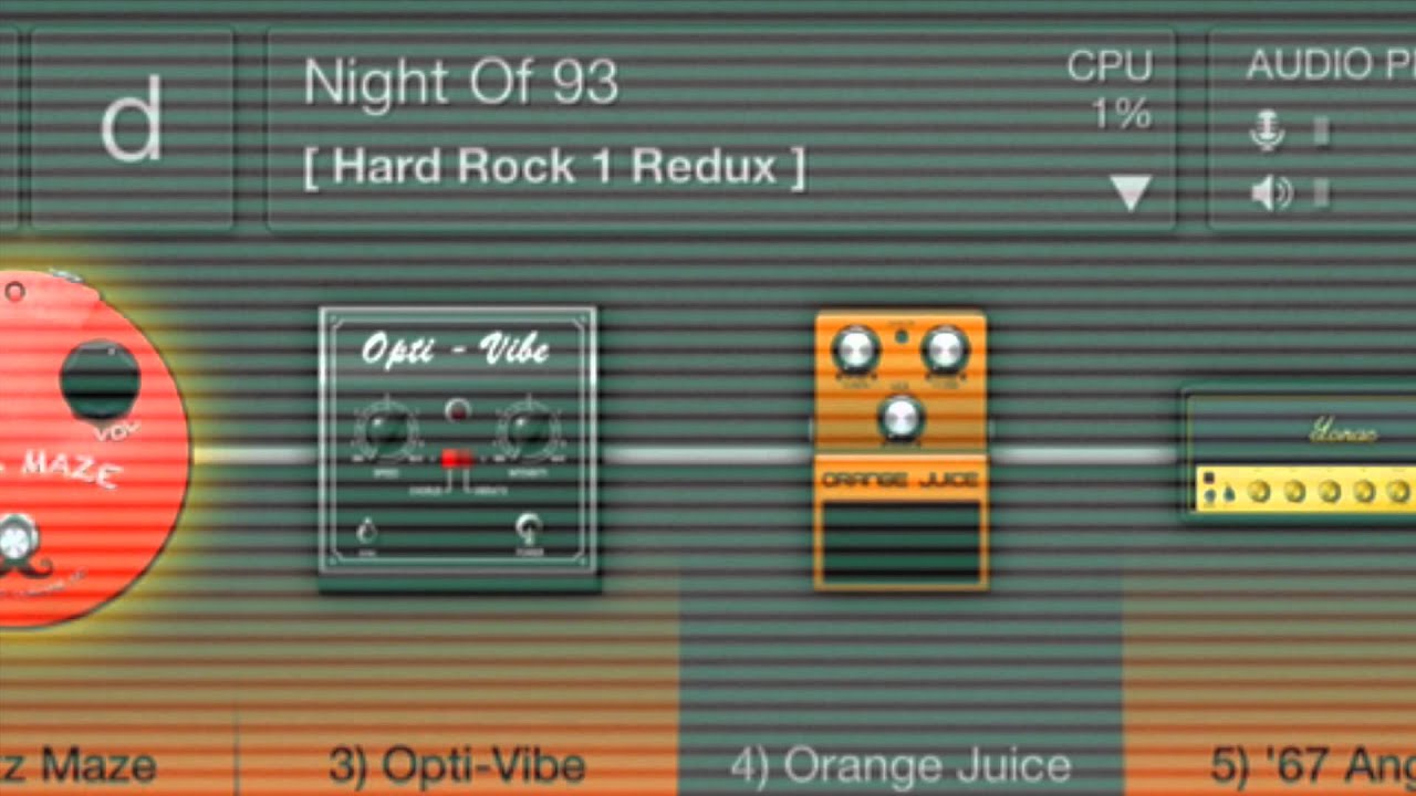 ToneStack FX & Amps Processor for iOS - Hard Rock 1 Bundle