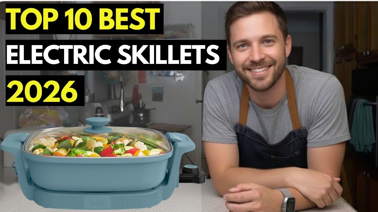 ✅Top 10 Best Electric Skillets 2026 | Top Rated Electric Skillets