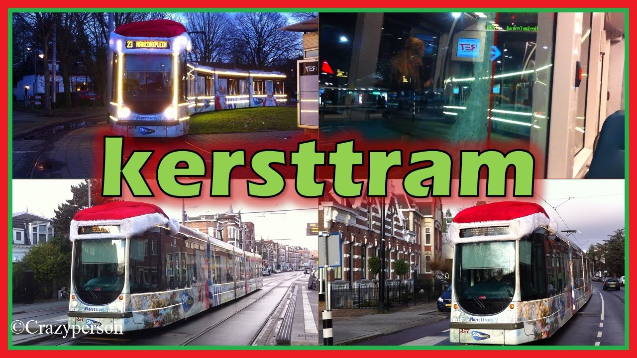 RET Kersttram in Rotterdam! (Citadis 2115) van 2014