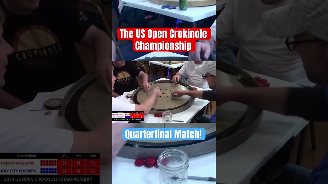 US Open Crokinole Championship Quarterfinal Match!