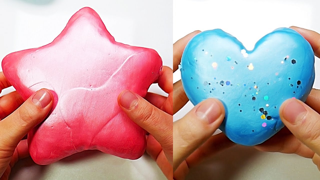 오독오독 석고 점토 부수기 영상 모음 Plaster Clay Cracking 7