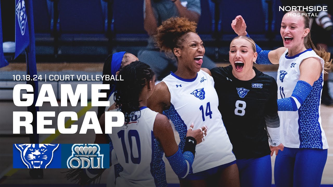 HIGHLIGHTS: GSU vs. Old Dominion | 10.18.2024 | Court Volleyball