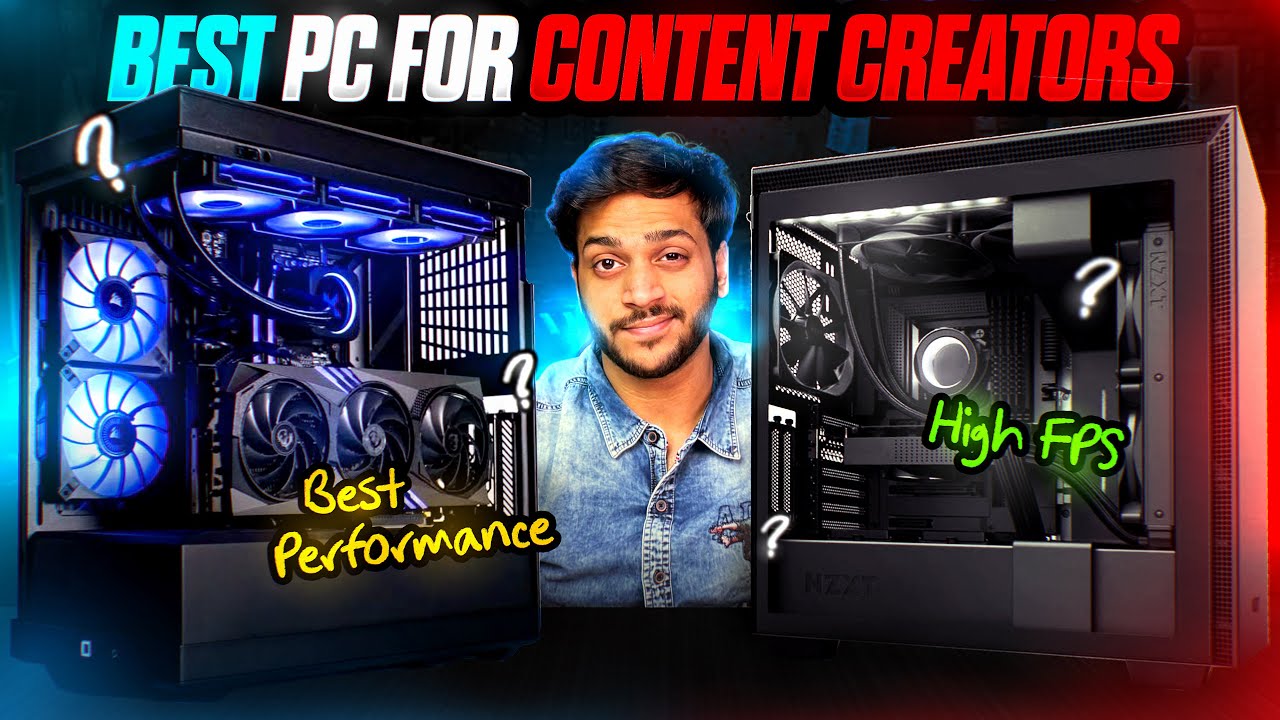 Best pc build for content creators | gaming , editing , streaming