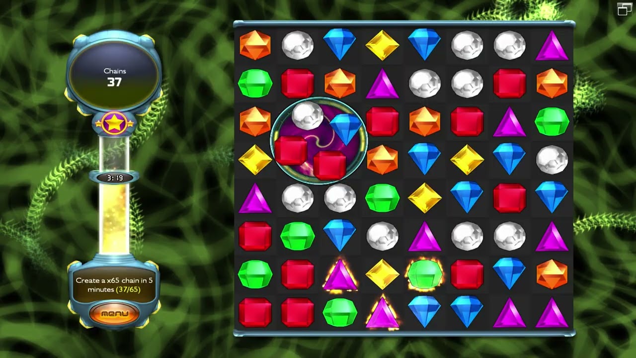 Bejeweled Twist - Challenge: Chain Reaction