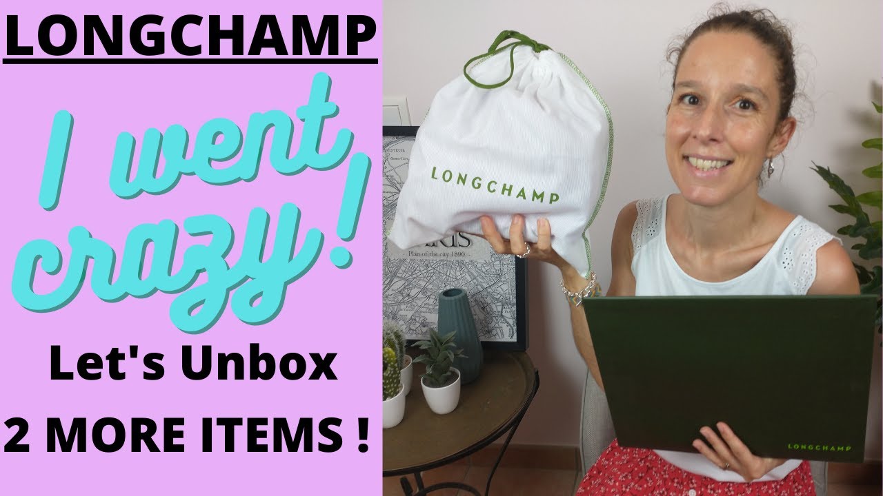 LONGCHAMP UNBOXING!!  Let's discover 2 more items from the FW 22 Collection / REVIEW & WHAT FITS